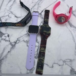 Four Kids’ Fashion Watches Untested Need Batteries
